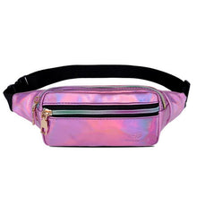 Load image into Gallery viewer, Laser Holographic bag  Waist Bag