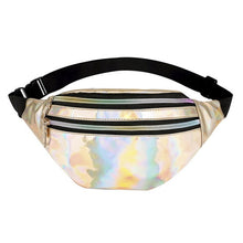 Load image into Gallery viewer, Laser Holographic bag  Waist Bag